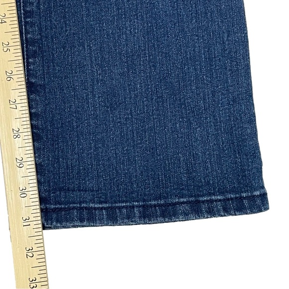 Style & Co. Denim Jeans Barely Boot Dark Wash Rhinestones Women’s Size 10 - Picture 10 of 13